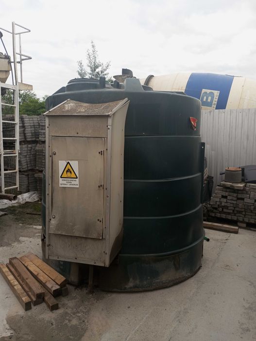Zbiornik dwupłaszczowy na paliwo ON 5000l KINGSPAN