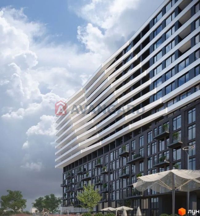 Продаж просторих апартаментів у новобудові