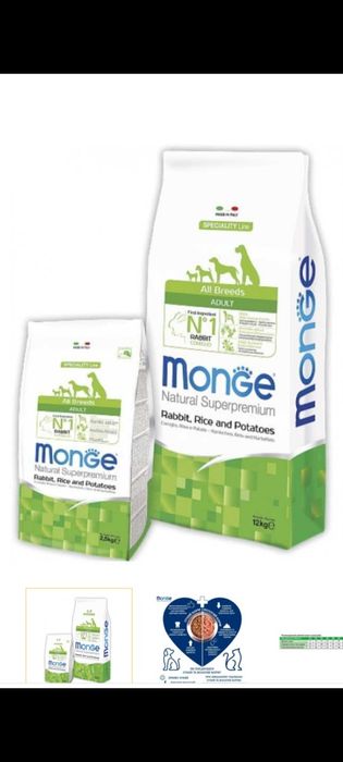 Корм Monge Монж для собак і котів