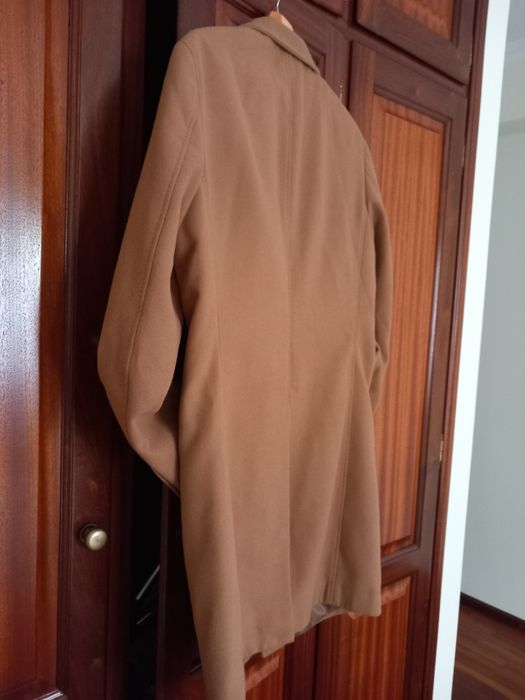 Sobretudo masculino Suits Camel