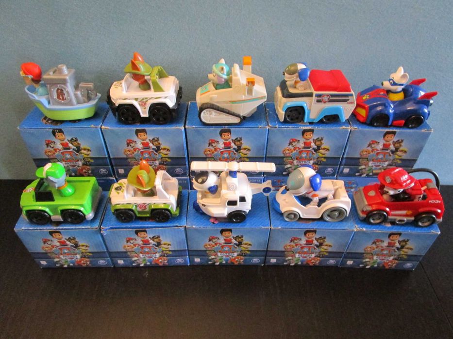 Veículos Básicos (Racers) Originais da Patrulha Pata / PAW Patrol