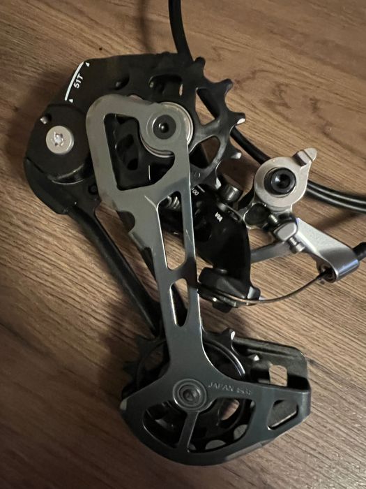 Kpl.Przerzutka tylna Shimano XTR RD-M9100+Manetka XTR SL-M9100