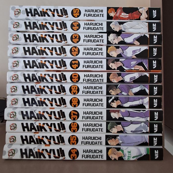 Haikyuu!! Mangas inglês 34-45