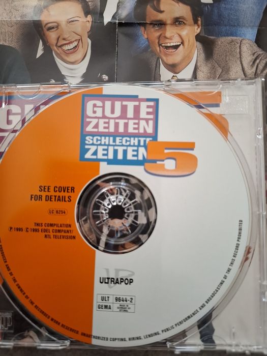Plyta Cd Gute Zeiten nr 5 Pop 1995 r.