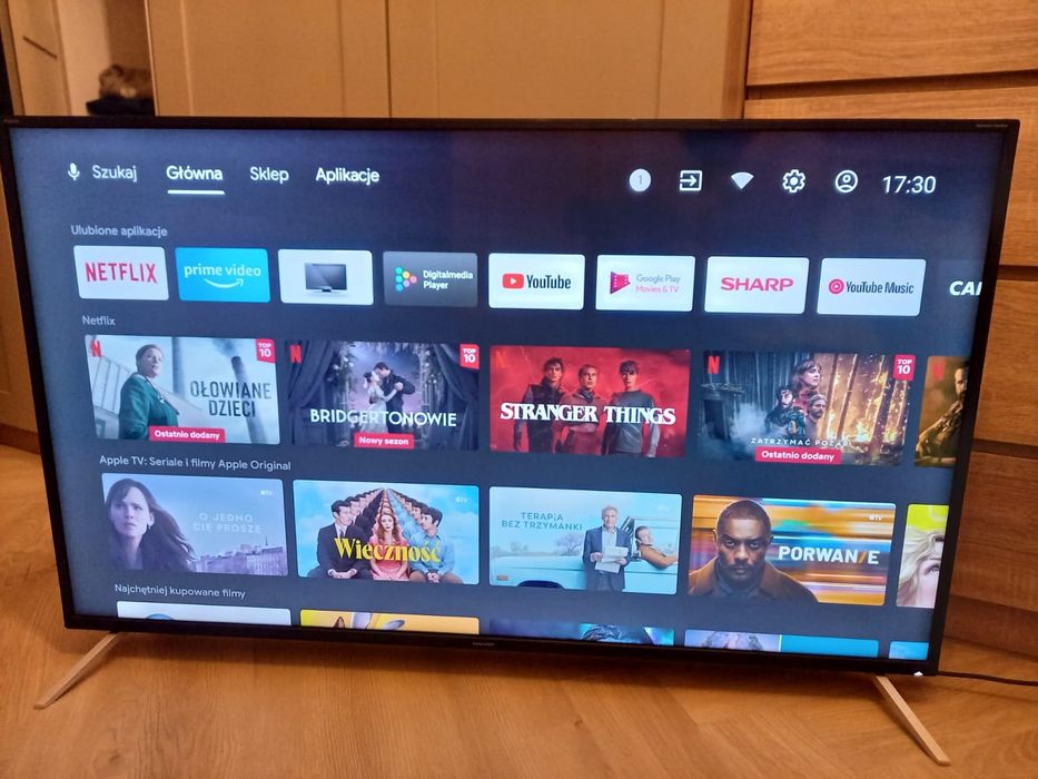 Telewizor 50 cali 4K  Android WiFi YouTube Netflix