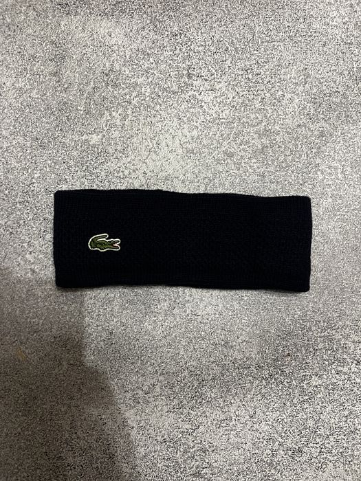 Зимова повʼязка на голову Lacoste оригінальна лакост