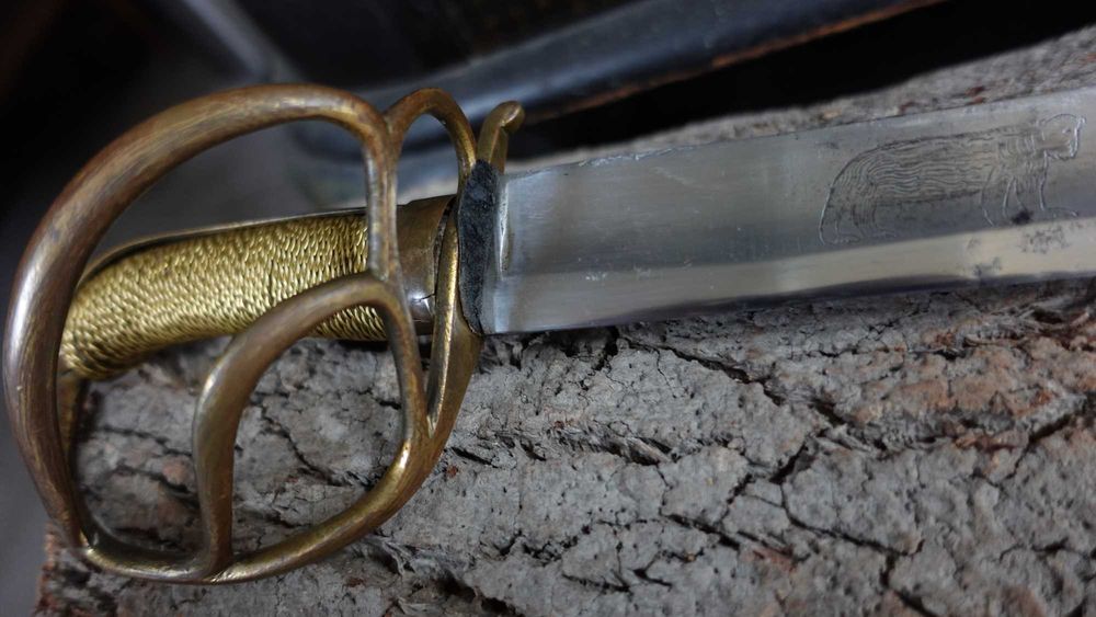 Espada Sabre Suíço do Século XVIII, 1780