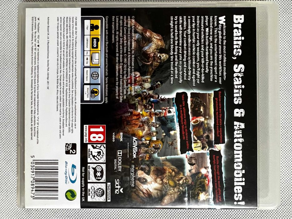 Gra PlayStation PS3 Blood Drive