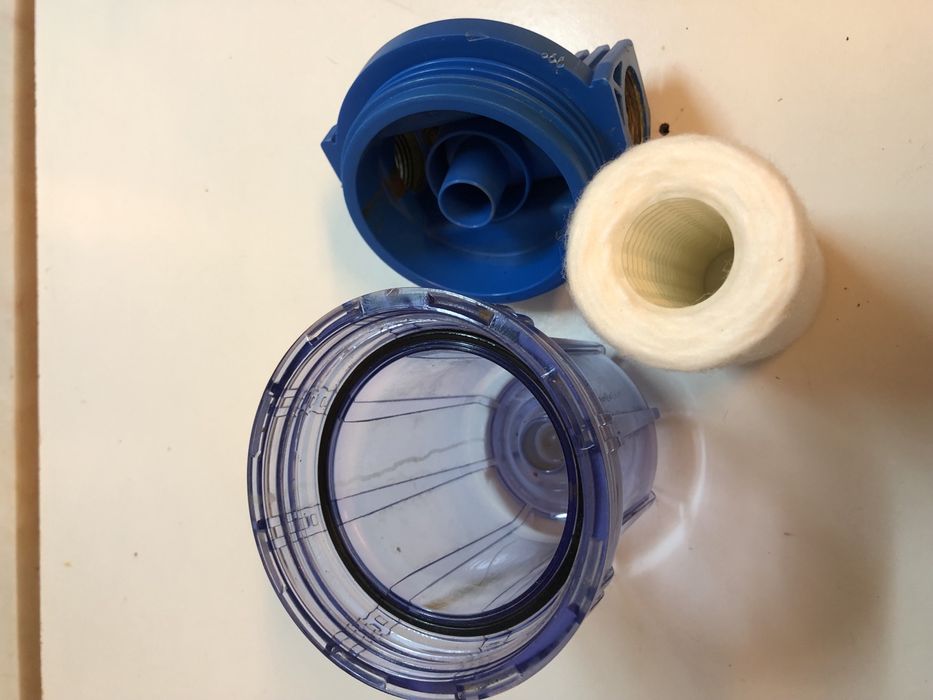 Recipiente para filtro de água