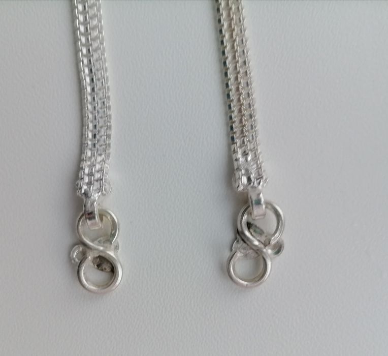 Два срібні браслети на ногу(Індія)