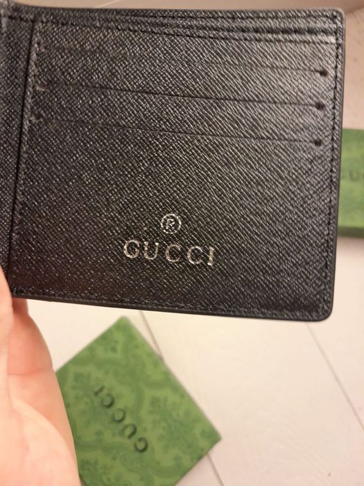 Portfel Gucci beżowy