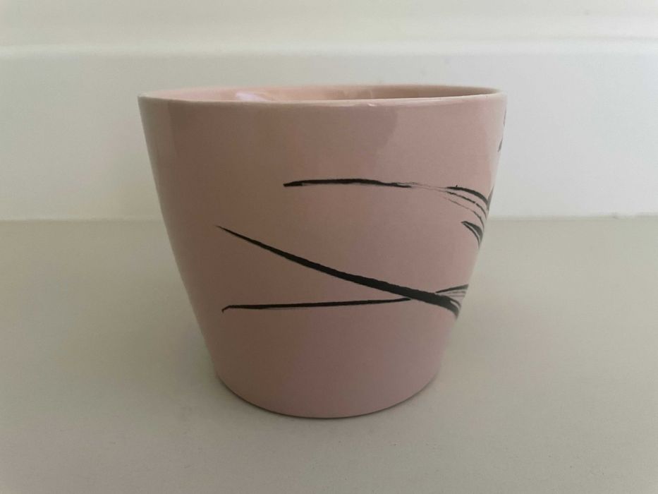 różowy kubek, Bloomingville