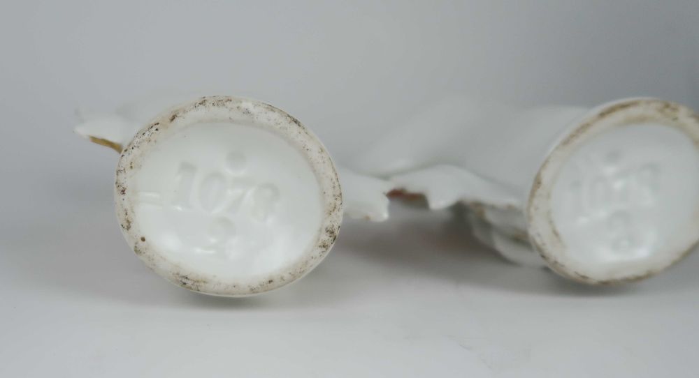 Par de jarras porcelana Séc. XIX/XX