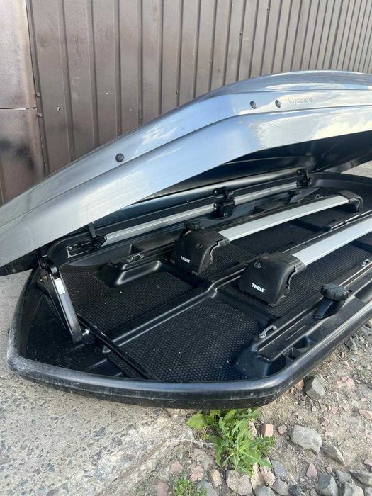 Автобокс на дах Thule Dynamic M бокс багажник рейлінги Тхуле Бокс Динамік М Бокс на дах автобагажник