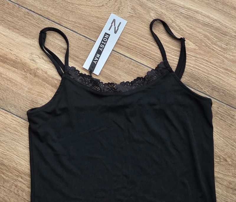 Czarna sukienka maxi na ramiączkach dress