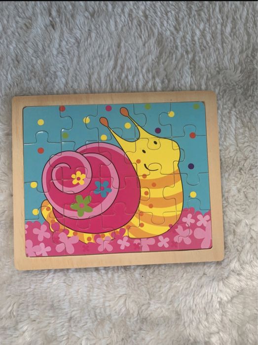 Puzzle ślimak- 20 elementów