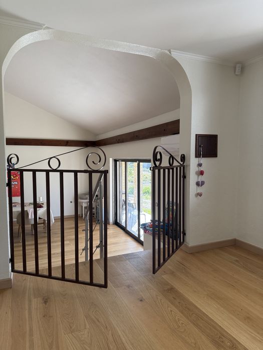Portão / Grade Interior em Ferro 180x90 cm – 2 Folhas Decorativas