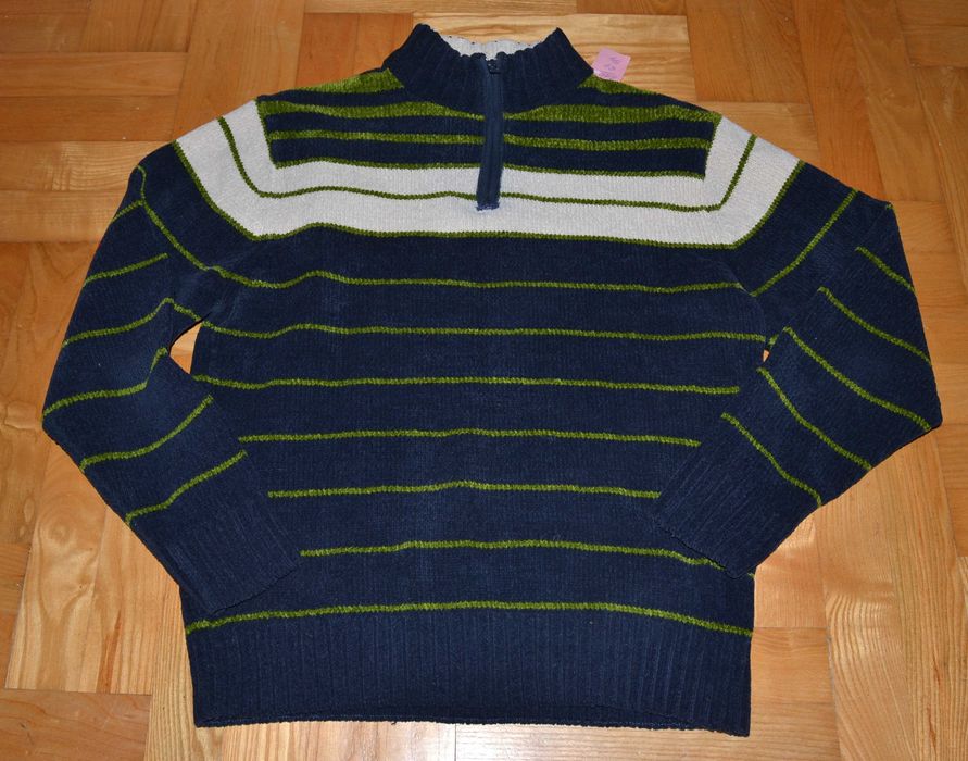 110^ Big Star vintage ciepły sweter z suwakiem M