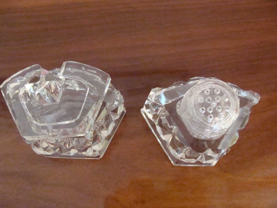 Solniczka pieprzniczka szklana