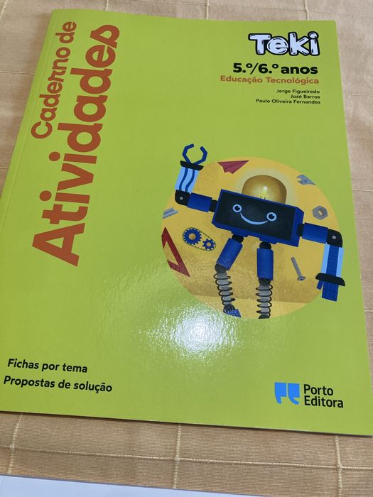 Cadernos de Atividades 5.º Ano NOVOS – Matemática, HGP e Teki