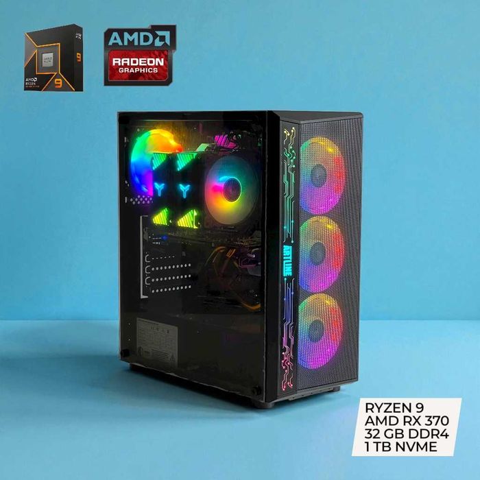 Лот ПК Ryzen 9 5900X / 32GB / SSD 1TB — топ збірка (тільки від 5 штук)