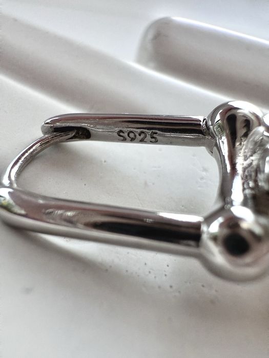 Срібні сережки Tiffani & Co. з перлами 925 проби