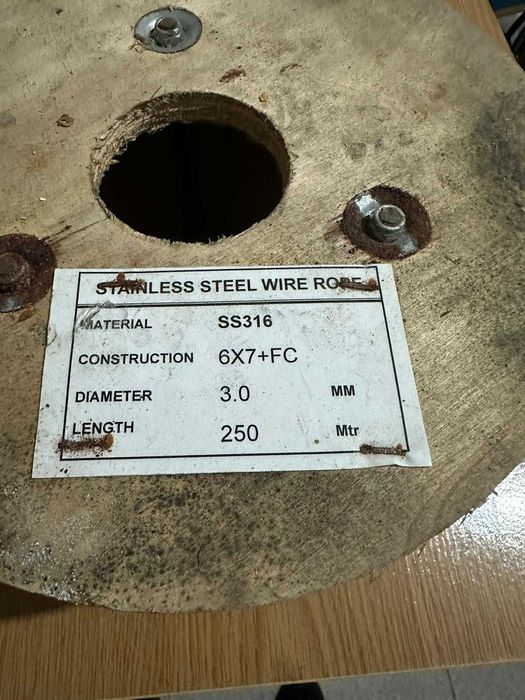 Cabo de Aço de Inox