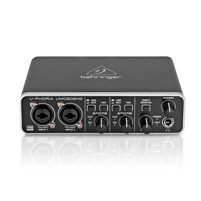 Behringer U-PHORIA UMC202HD USB Audio interface