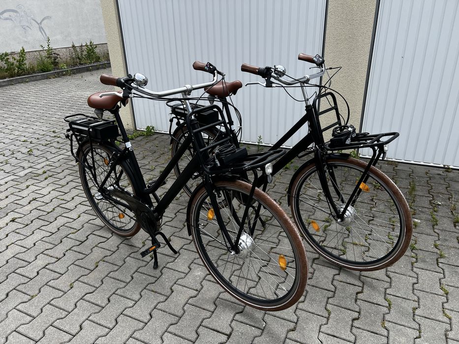 Rower elektryczny holenderski 28” | Bateria Samsung po regeneracji | 3 biegi