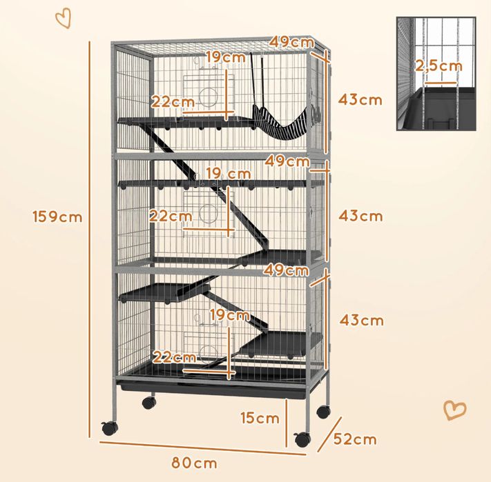 Gaiola para furoes - PORTES GRATIS - LOJA !!