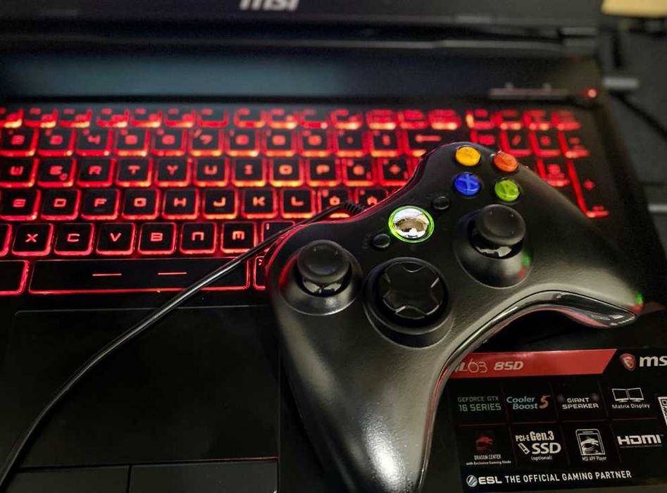 Потресающий джойстик для игр, проводной джойстик, геймпад X360