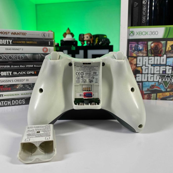 Геймпад Xbox 360 Білий Б/У Оригінал контролер Іксбокс 360 Асортимент