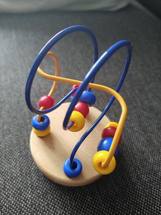 Drewniany labirynt motoryczny (przeplatanka)