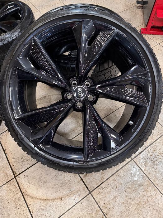 AUDI RS6 RS7 4K KOMPLET KÓŁ zimowe 22 cale DD DE DF DG- czujnikCisnien