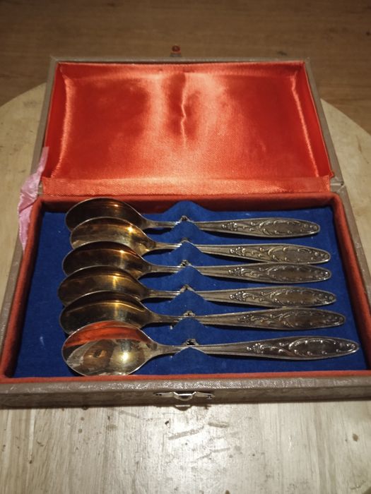 Ложки чайные мельхиоровые