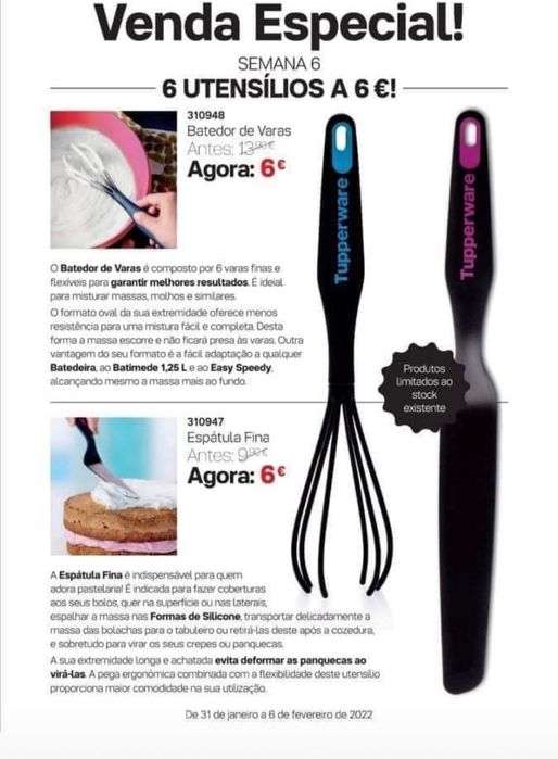 Tupperware promoção