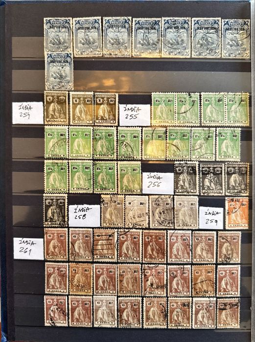 Selos Índia - Portugal ex-colónias +520 selos