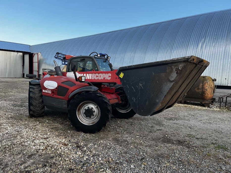 Телескопічний навантажувач Manitou Маніту