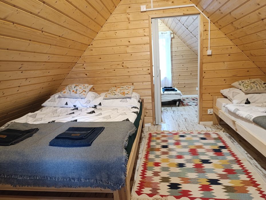 Domki 12, 8 i 7 osobowe  nad zalewem chańcza do wynajecia balia sauna