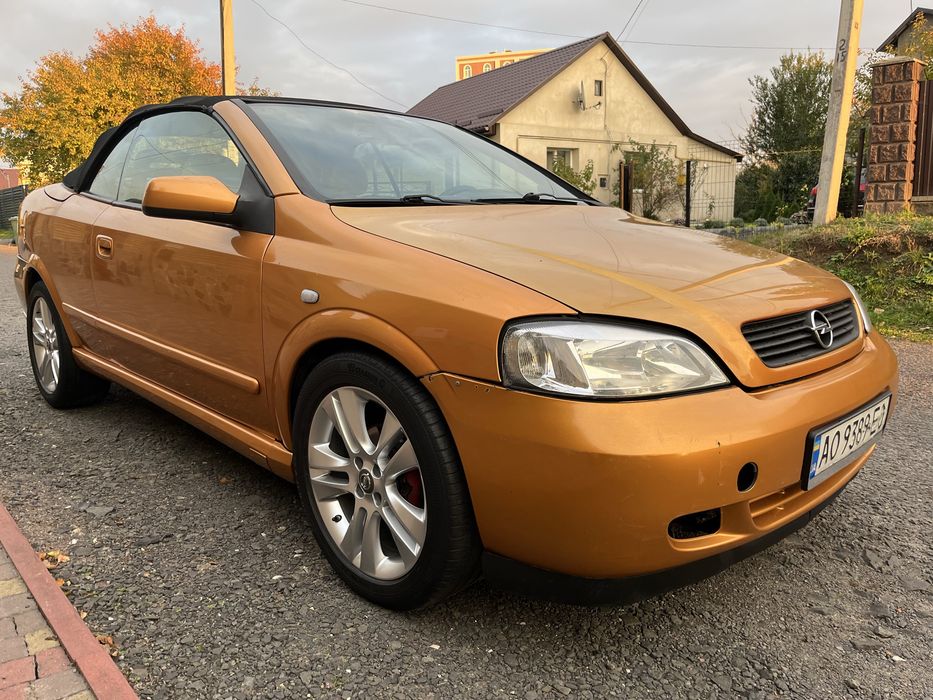 Opel Astra G 1.6 Bertone Кабріо   Опель Астра 1.6 бензин