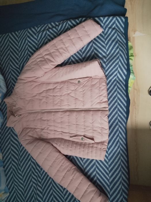 Kurtka wiosenna różowa