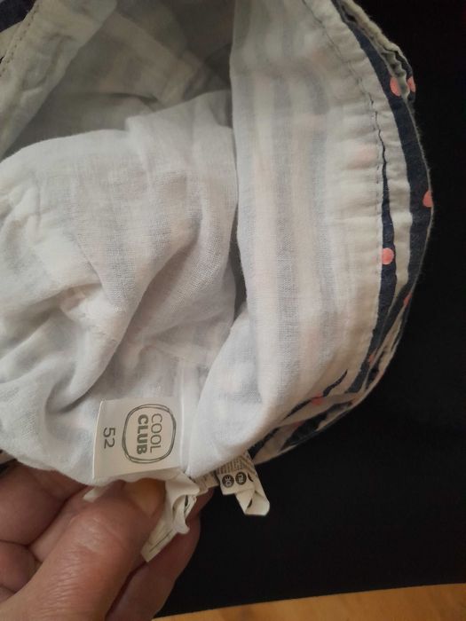 Kapelusik dziewczęcy cool club rozm.52 2-3 latka