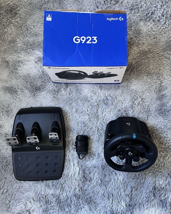 ІДЕАЛЬНИЙ!!! Logitech g923 руль и педали