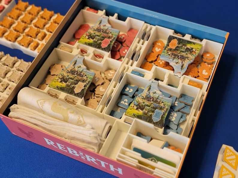 Insert organizer do gry planszowej Rebirth (Nowa Ziemia)