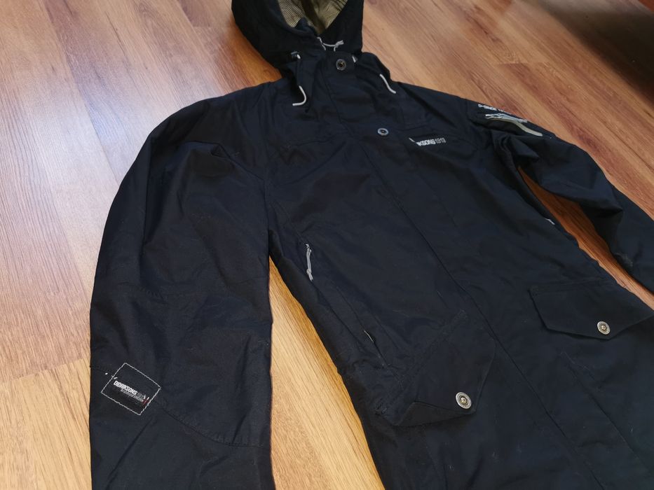 Didriksons 1913 Storm System parka przeciwdeszczowa płaszcz 36 S