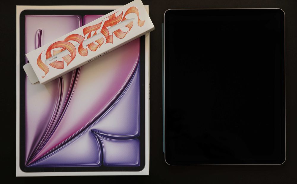Apple iPad Air 13" M2 256GB Fioletowy + Apple Pencil Pro