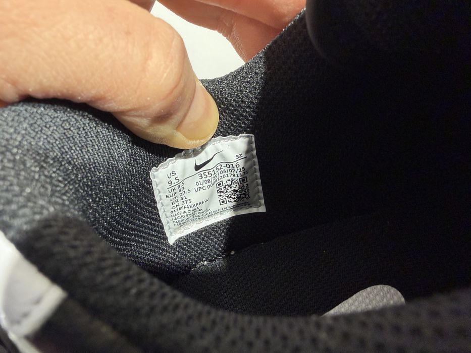 Кросівки чоловічі Nike Big Low Black 355152-016 оригінал