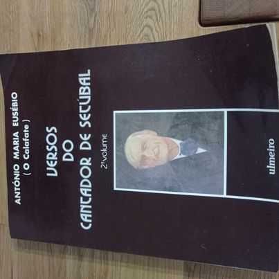vendo livro versos do cantador de Setúbal