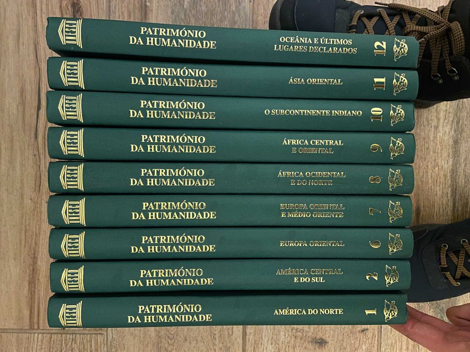 Livros UNESCO - Património da Humanidade. O melhor do Mundo está aqui!