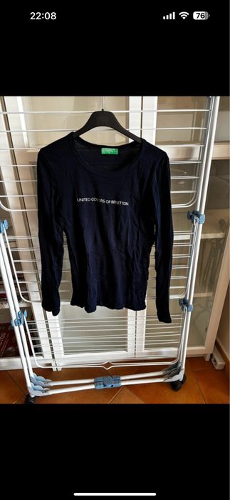 Long sleeve azul marinho